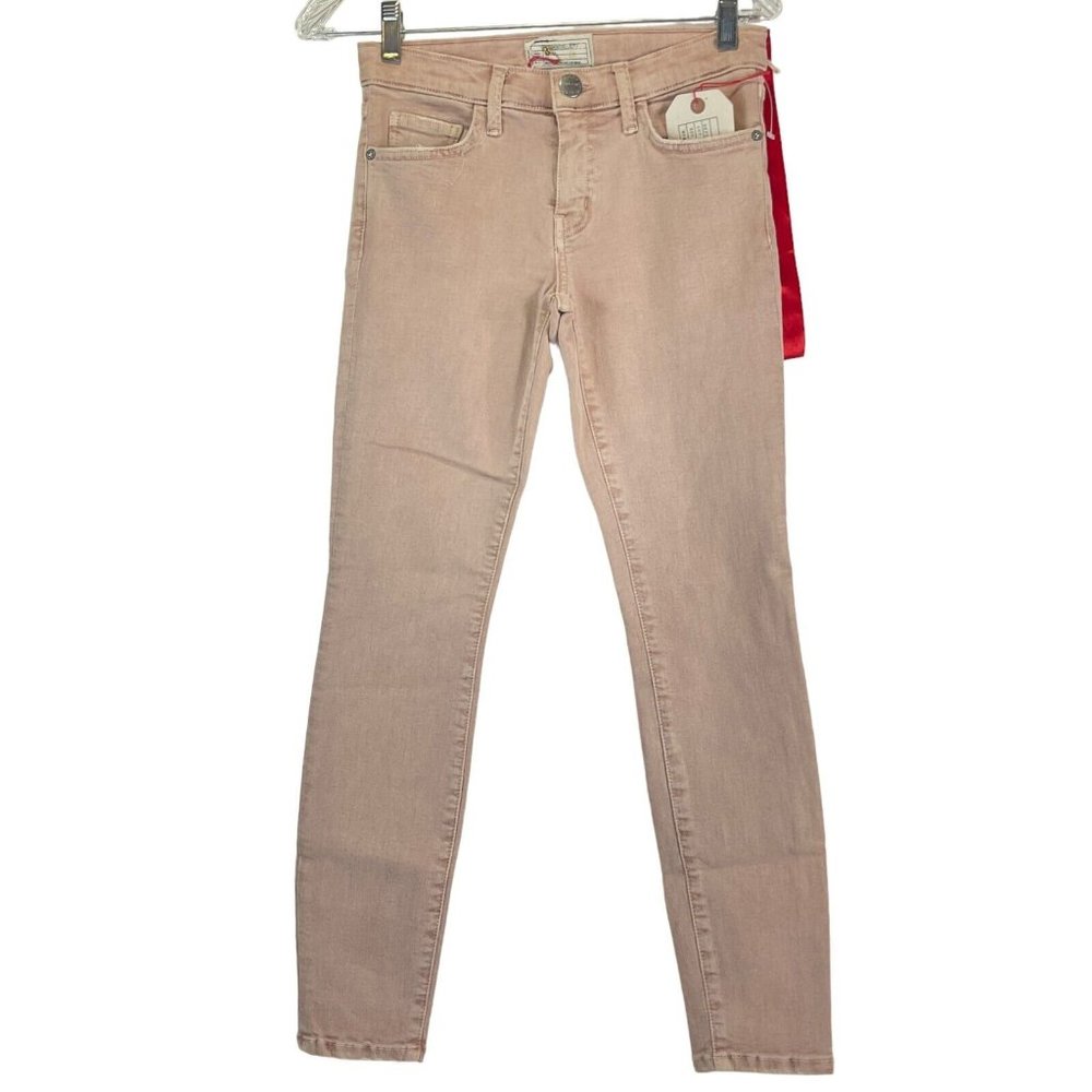 Current/Elliott Jeans Women's Size 27 Pink The Stiletto Rose Dust Stretch Denim